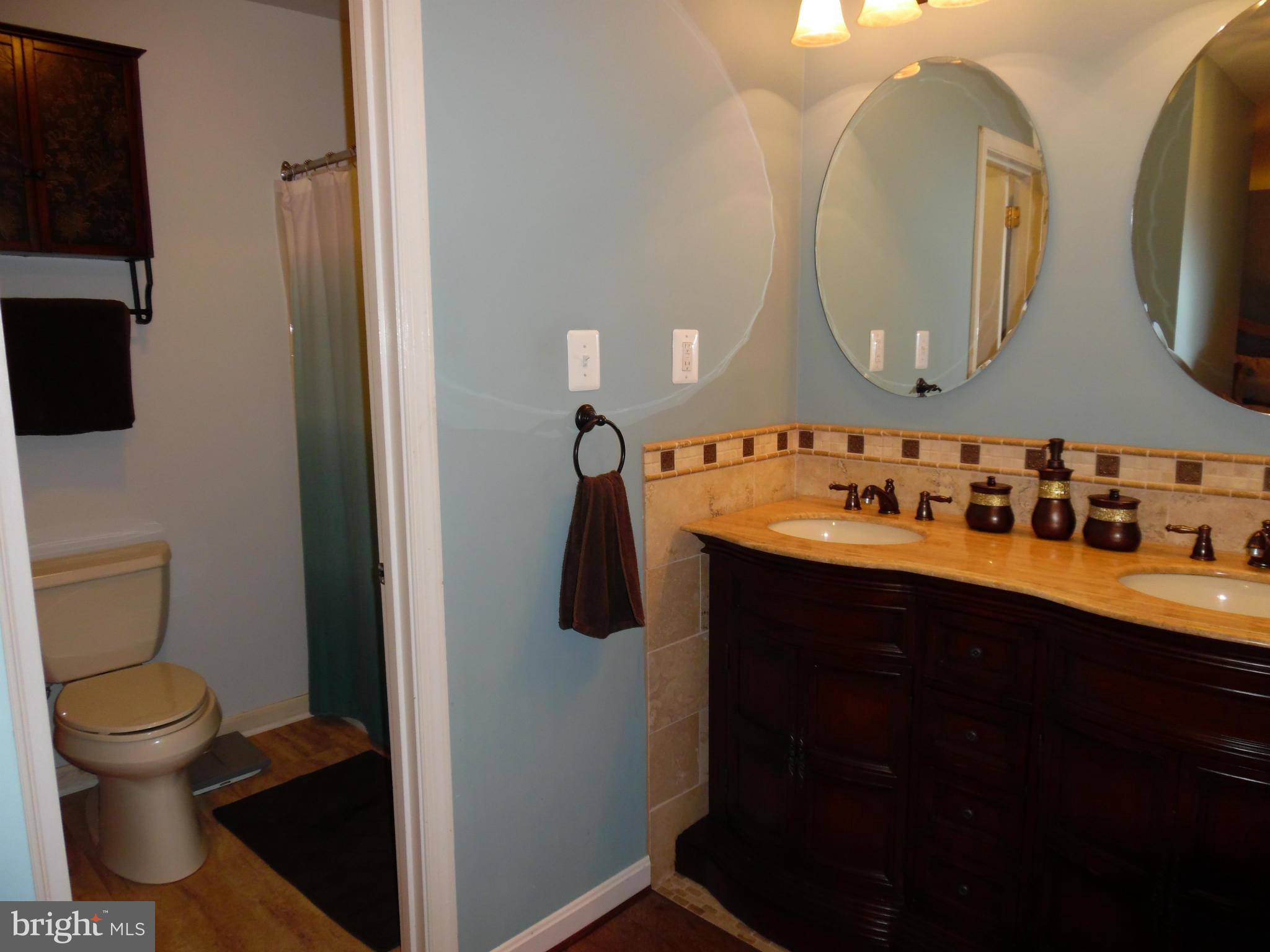 2108 Golf Course Drive Reston, VA 20191 - Photo 14 of 26 a bathroom with a sink and a mirror