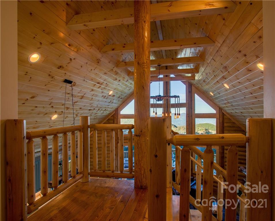 147 North Chappell Road, Unit 3 Banner Elk, NC 28604 - Photo 21 of 43 a view of a porch with a door