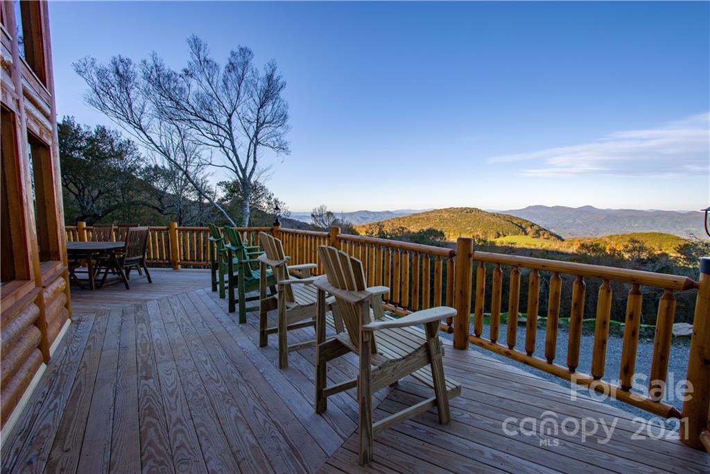 147 North Chappell Road, Unit 3 Banner Elk, NC 28604 - Photo 4 of 43 a view of balcony with outdoor seating