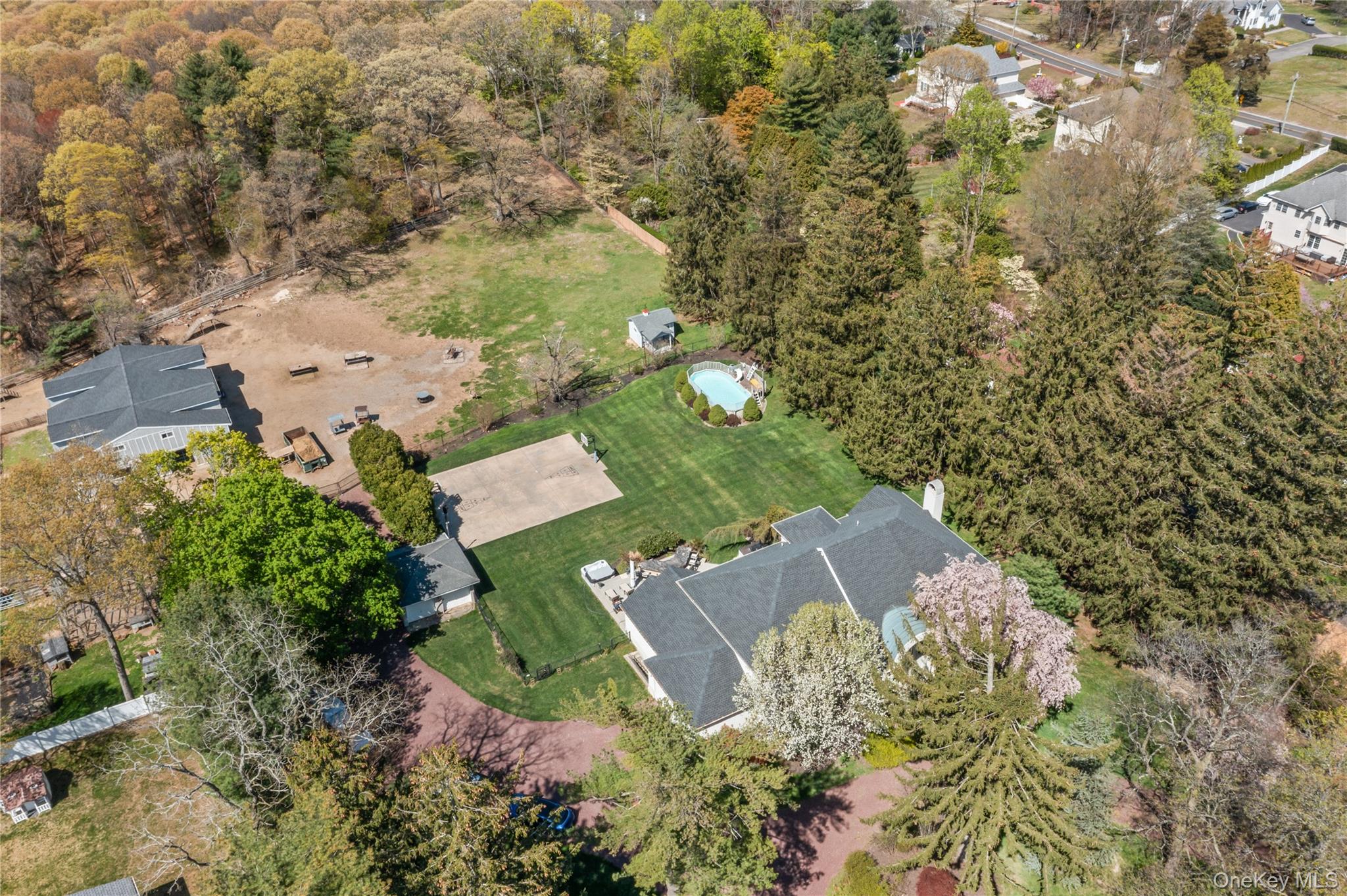 379 Smith Road Ronkonkoma, NY 11779 - Photo 1 of 38 an aerial view of residential house with outdoor space
