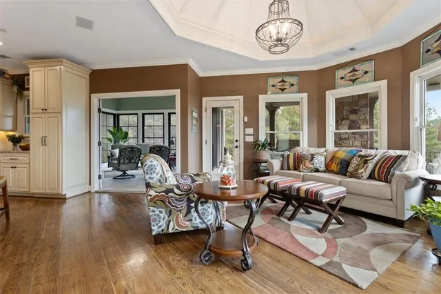 a view of walk in closet with clothes
