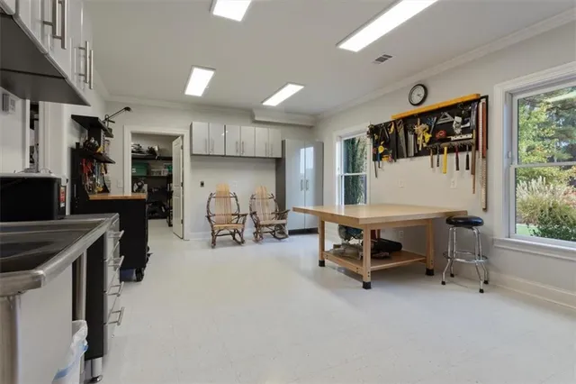 a sign on the side of a building