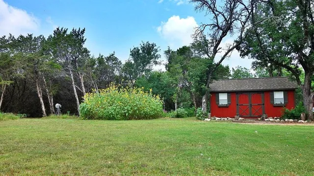 a view of a building with many windows