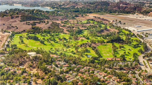 a view of city and mountain