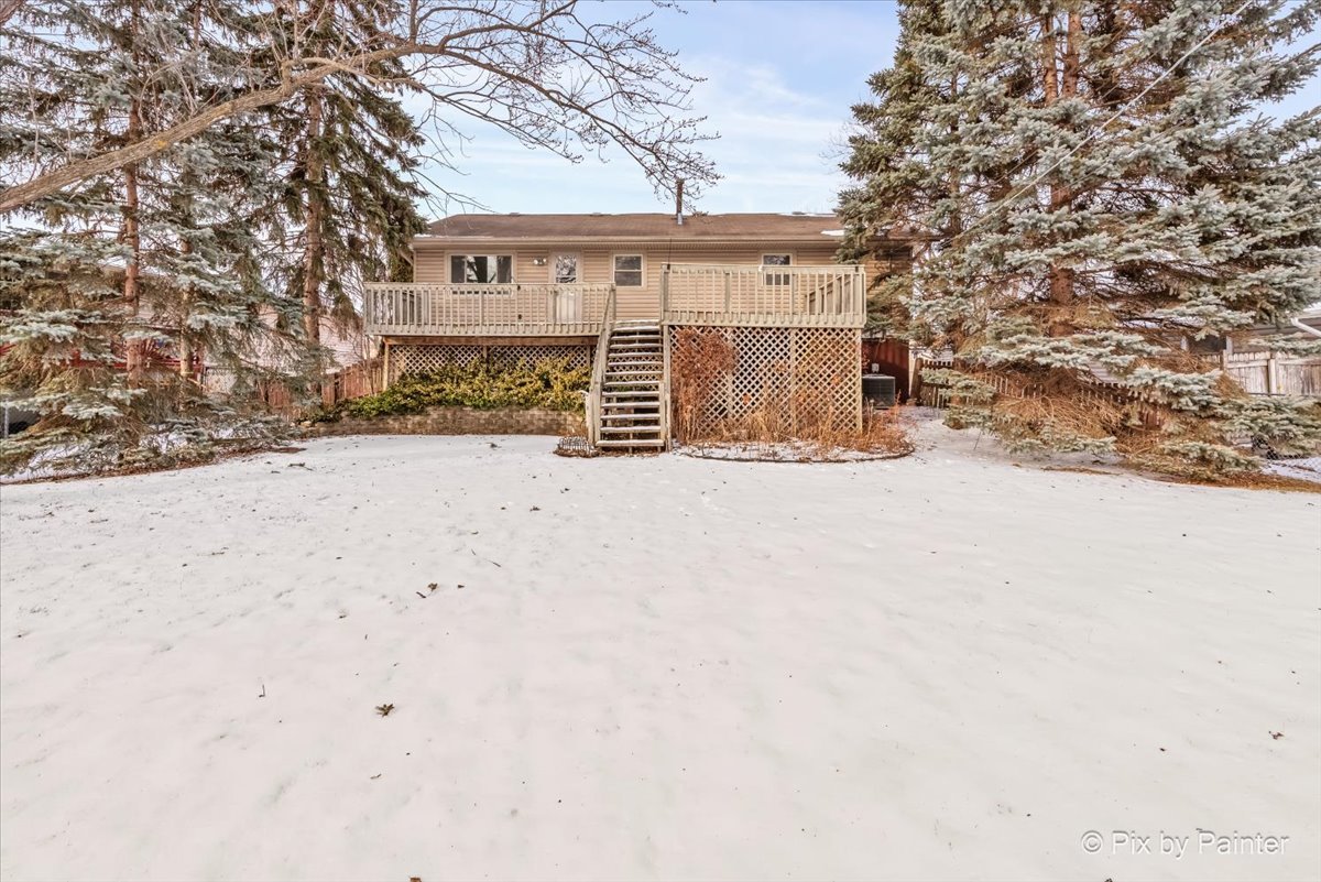 411 Krause Avenue Streamwood, IL 60107 - Photo 34 of 54 front view of house with a yard