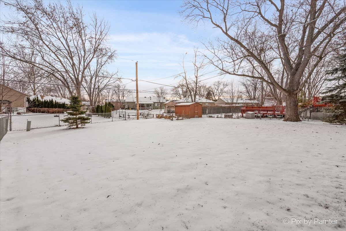 411 Krause Avenue Streamwood, IL 60107 - Photo 37 of 54 a view of snow covered with snow