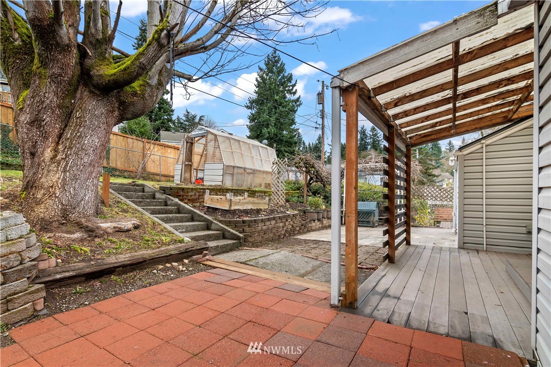554 Bronson Way Northeast Renton, WA 98056 - Photo 30 of 35 a view of a chairs setting on the roof deck