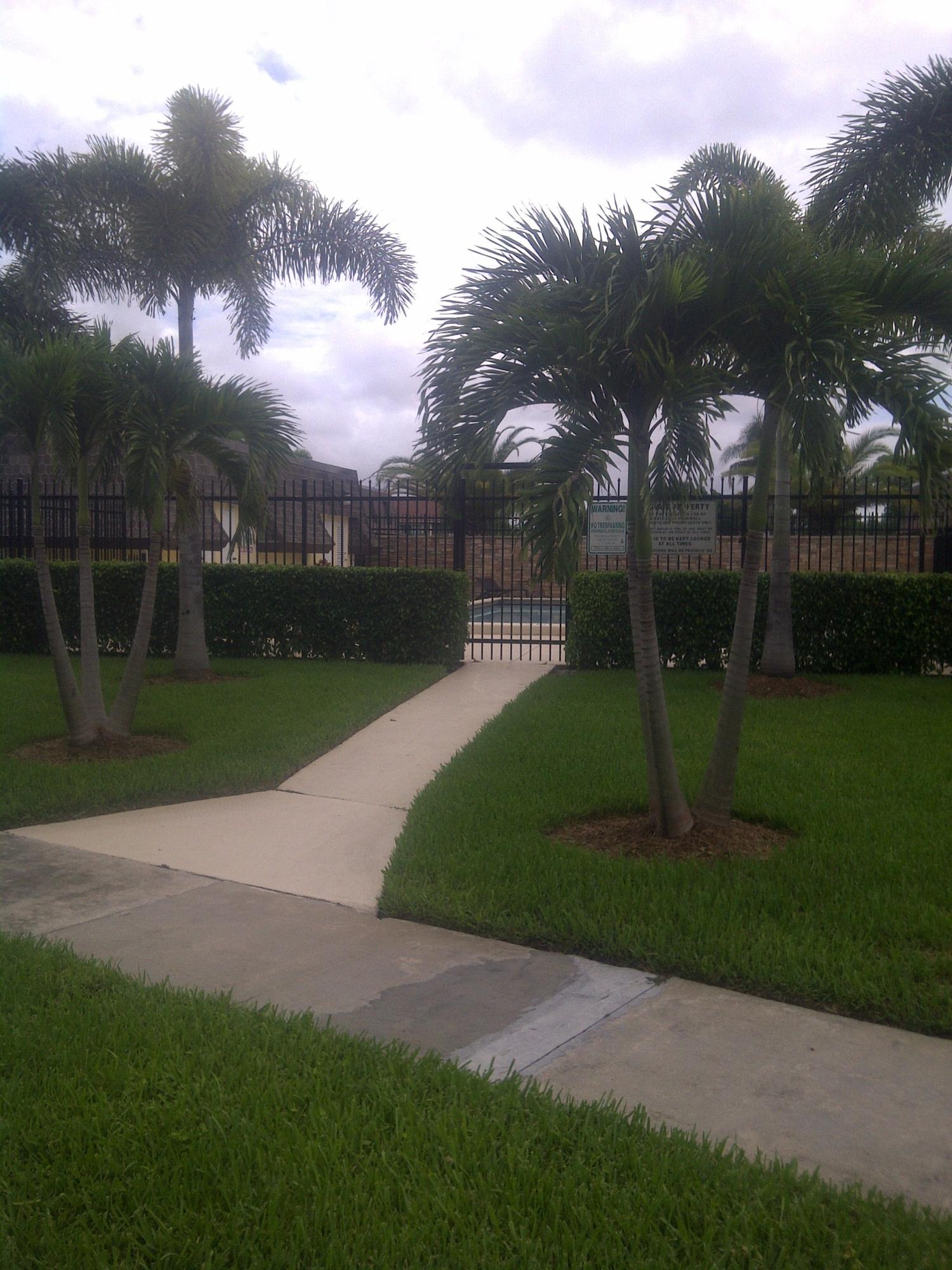 9365 Southwest 61st Way, Unit B Boca Raton, FL 33428 - Photo 3 of 13 Chateau Back of Pool