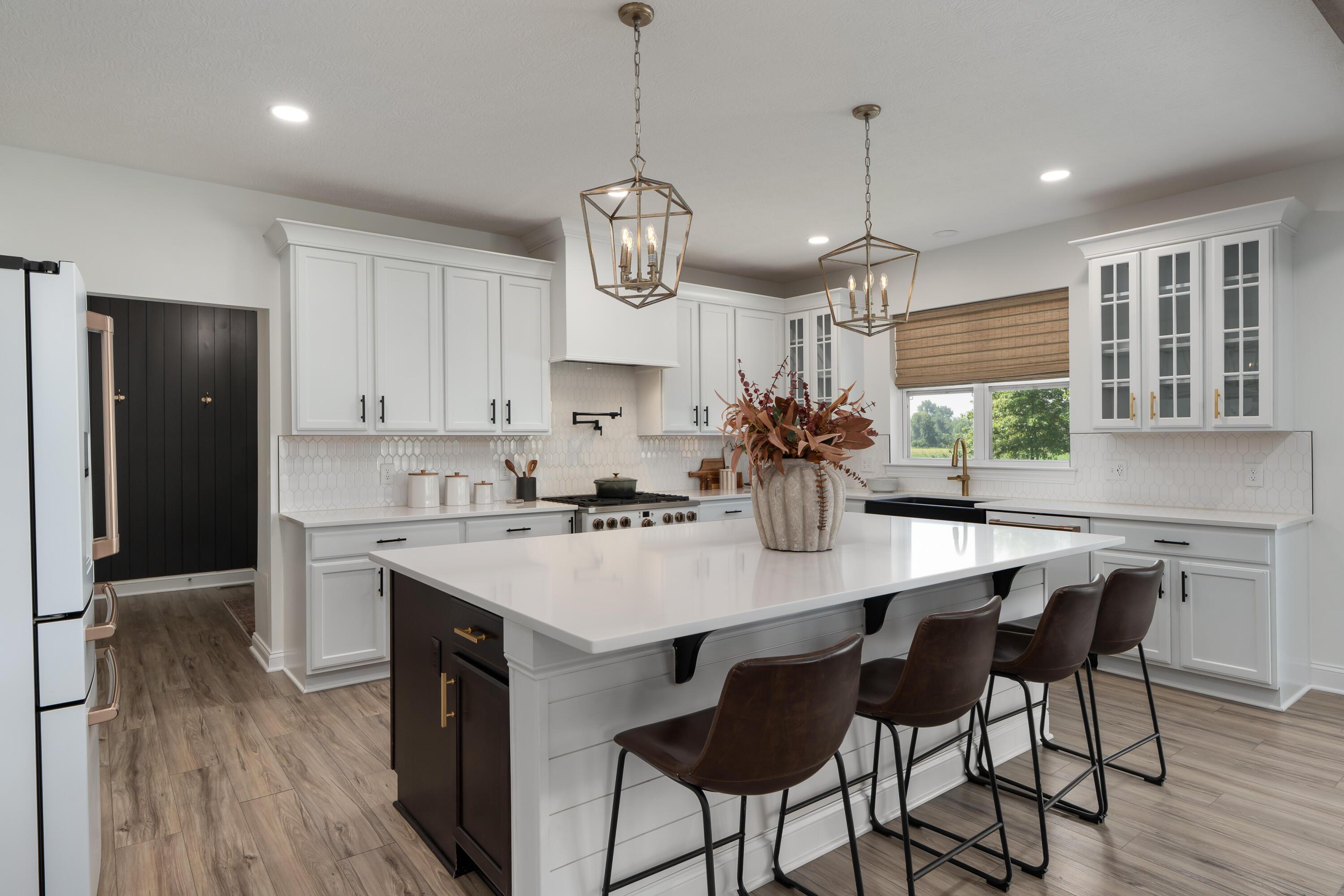 7308 Concord Road Delaware, OH 43015 - Photo 23 of 73 Oversized Island with Pendant Lighting and Seating for 4