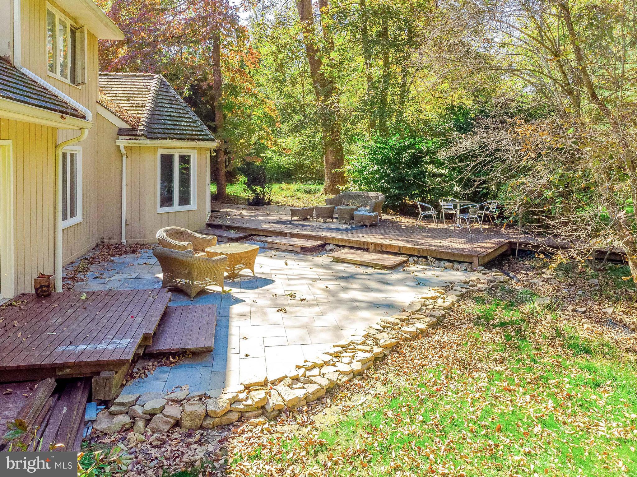 1361 South Leopard Road Berwyn, PA 19312 - Photo 30 of 33 a view of a house with backyard and sitting area