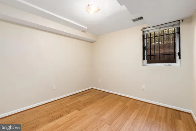 wooden floor in an empty room