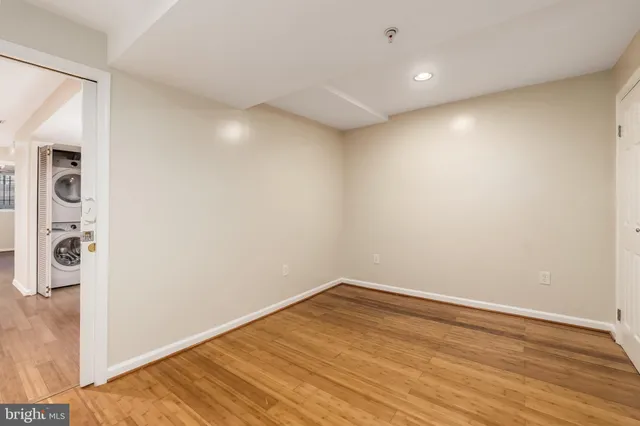 wooden floor in a room