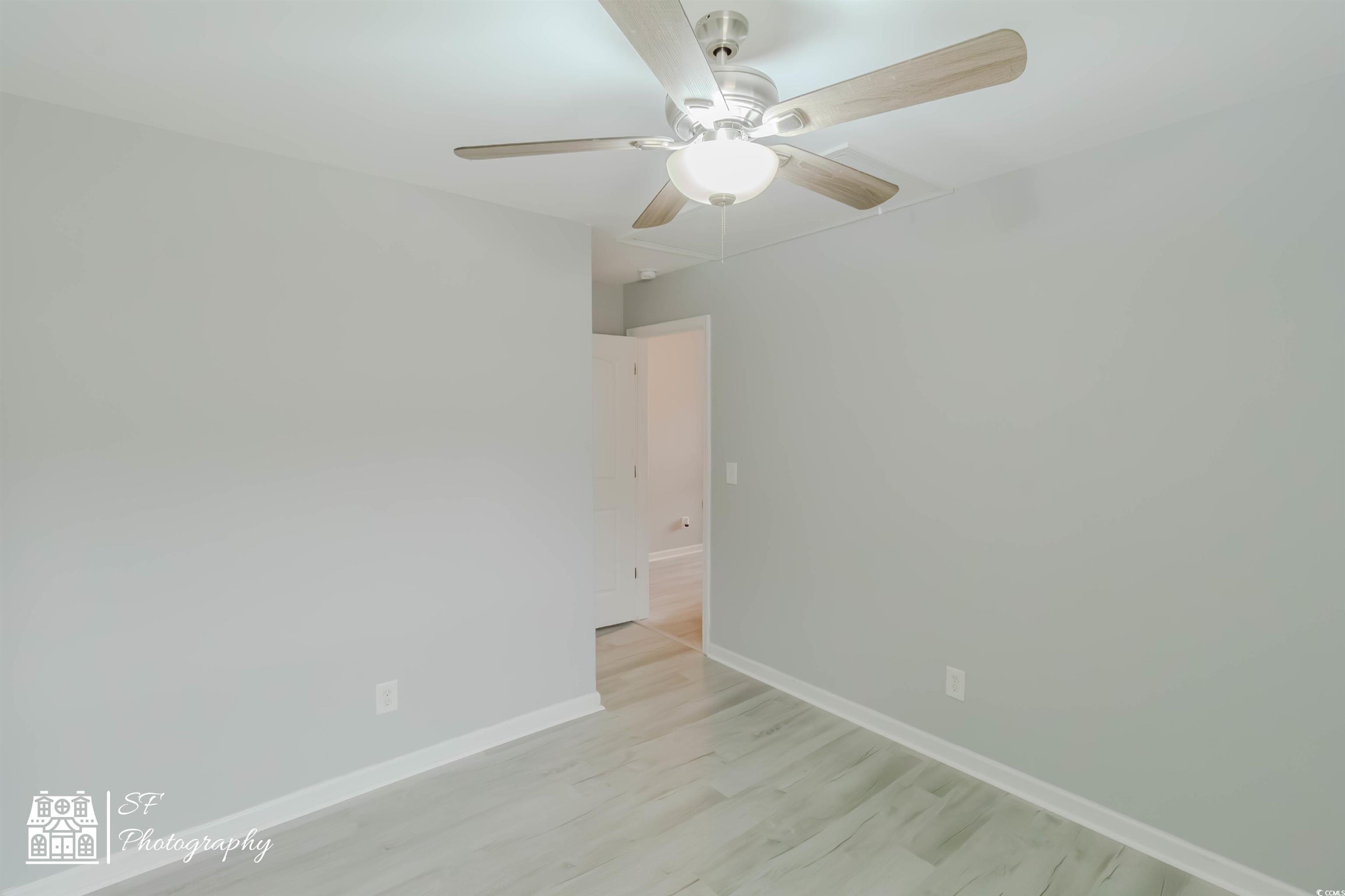 290 Blue Rock Drive Longs, SC 29568 - Photo 9 of 21 Spare room featuring light hardwood / wood-style f