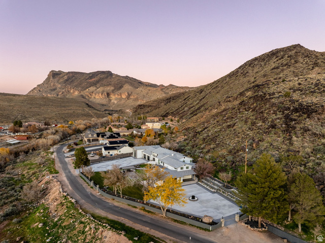476 Spring Drive Toquerville, UT 84774 - Photo 93 of 95 Aerial view of a mountainous background