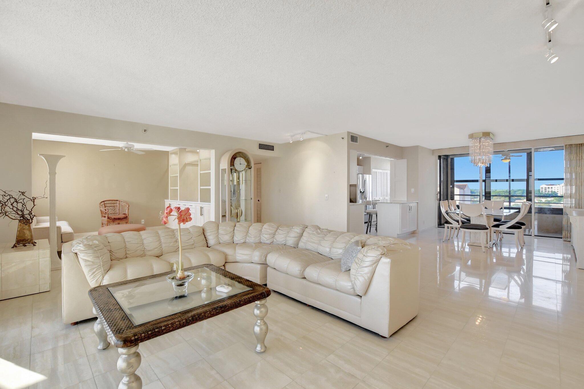 7170 Promenade Drive, Unit 702 Boca Raton, FL 33433 - Photo 7 of 45 living room