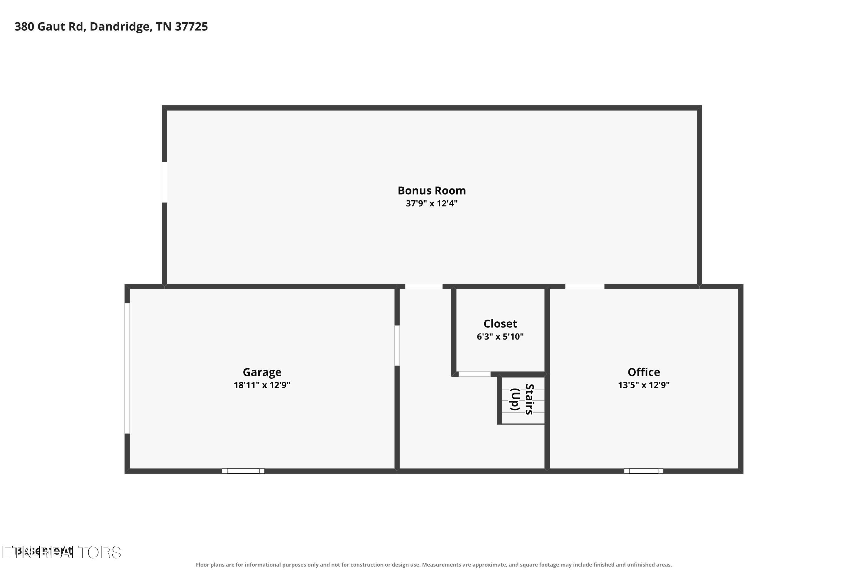 380 Gaut Road Dandridge, TN 37725 - Photo 52 of 53 Floor Plan Lower Level