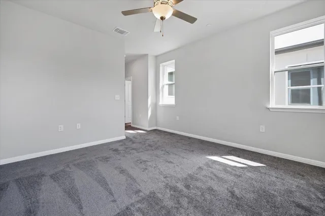 a view of a bathroom with shower