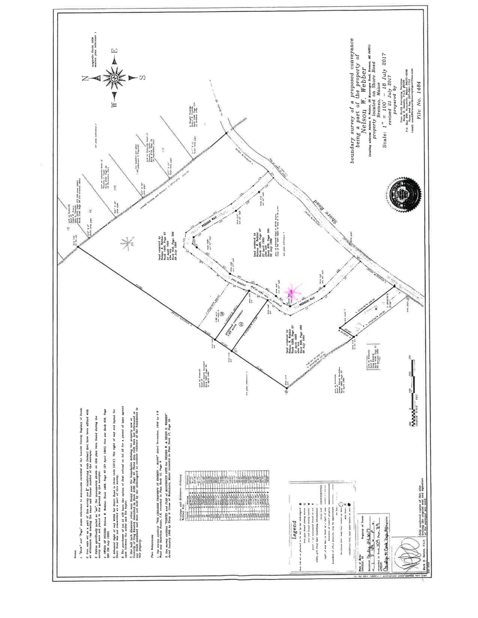 Lot 68-11 Shore Road Bremen, ME 04551 - Photo 4 of 12 Partial Survey