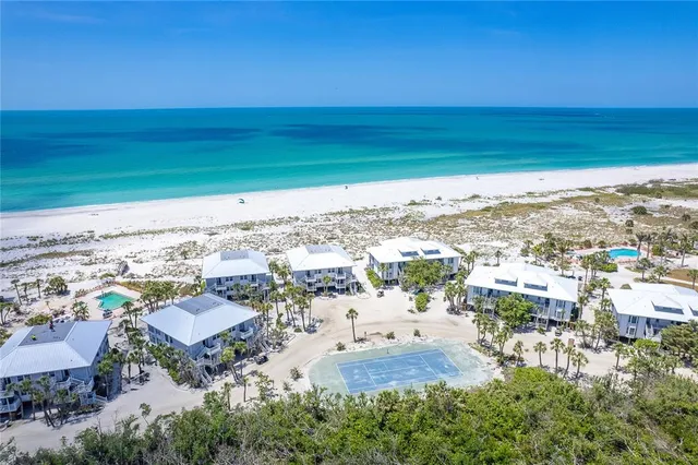 a view of a city with an ocean view