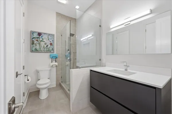 a bathroom with a sink and a toilet