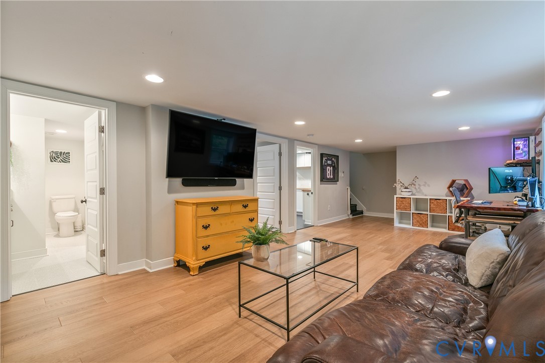4549 Arrowhead Road Richmond, VA 23235 - Photo 43 of 75 LVP flooring runs throughout this room, with tile