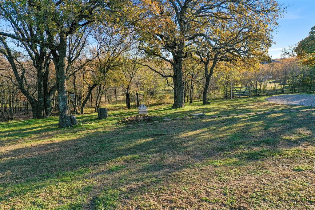 308 Country Club Road Argyle, TX 76226 - Photo 5 of 37 a big yard with trees