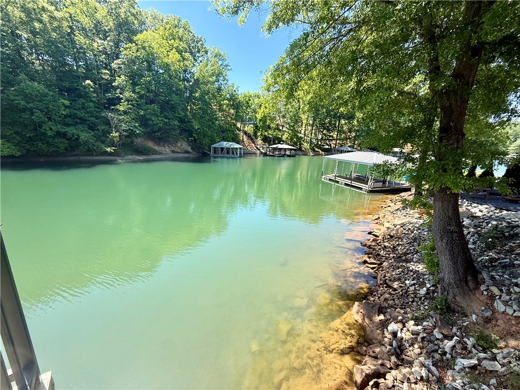 1200 Loran Pointe Circle Seneca, SC 29672 - Photo 5 of 29 This serene lakeside property offers picturesque views and direct water access with multiple boat docks.