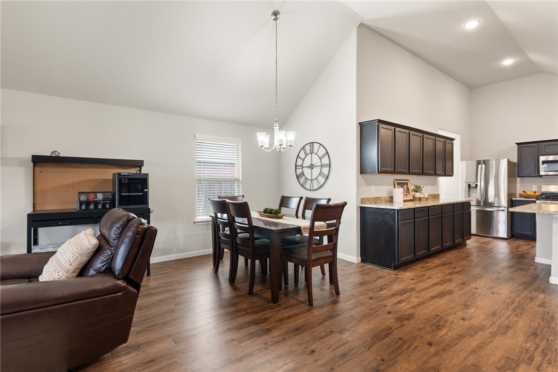2018 Eagle View Drive Navasota, TX 77868 - Photo 9 of 28 a view of kitchen with granite countertop breakfast area
