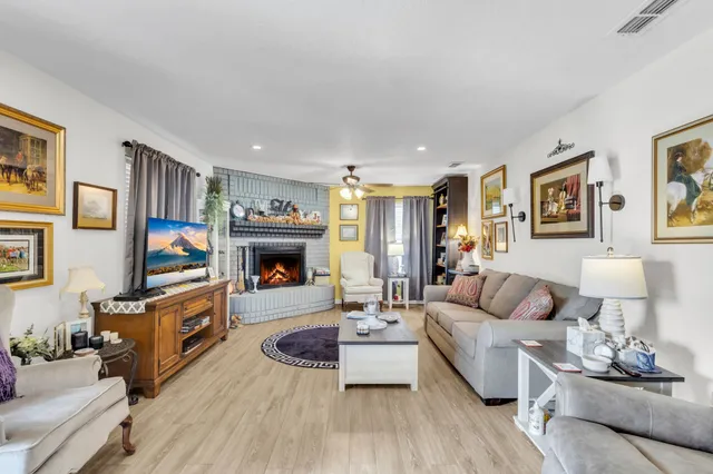 a front view of a house with swimming pool