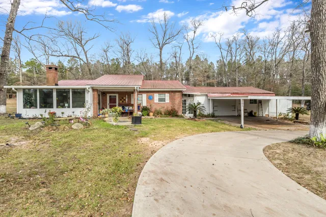 a view of a lake with a mountain