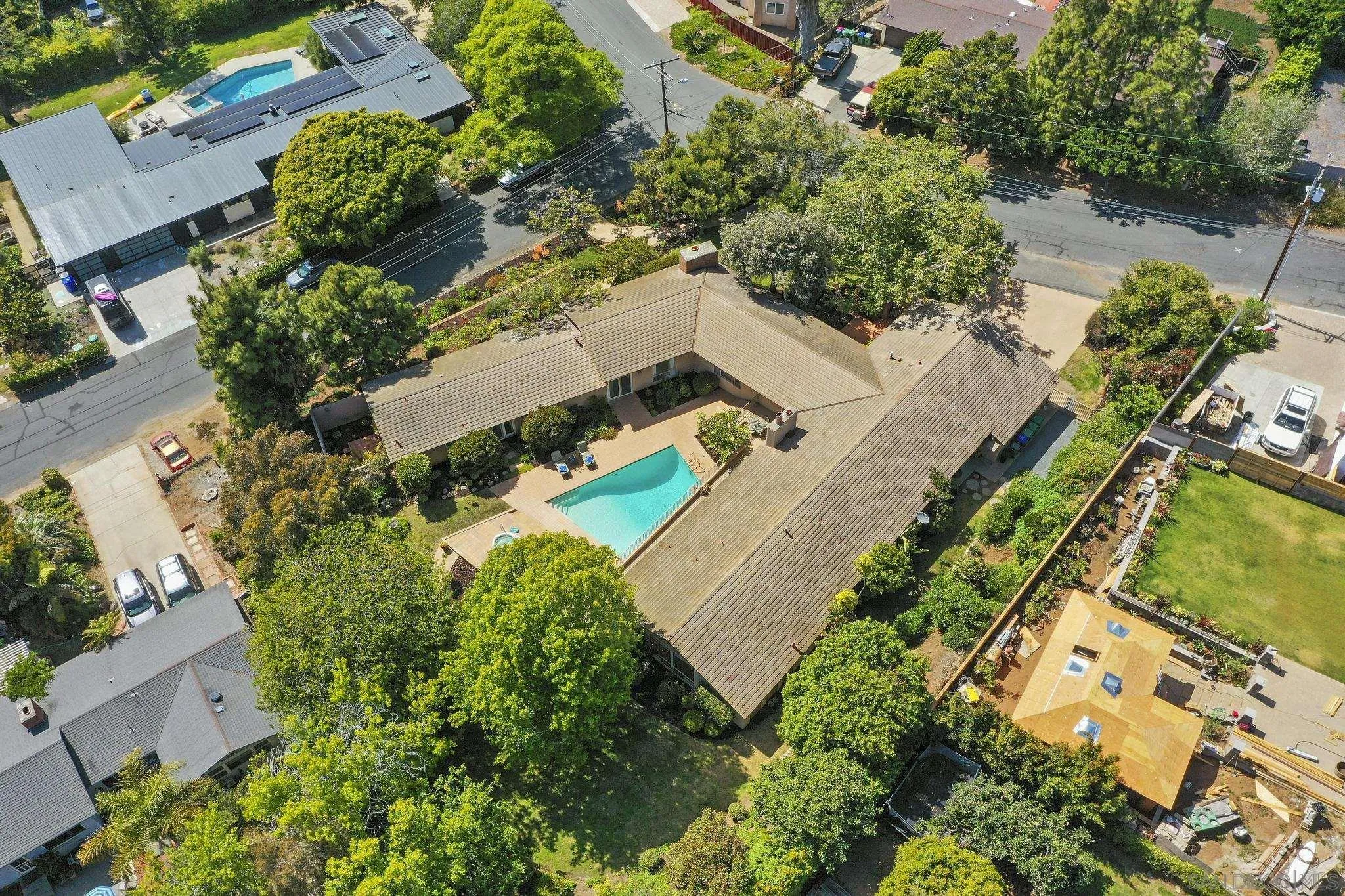 4200 Clearview Drive Carlsbad, CA 92008 - Photo 26 of 73 an aerial view of a house with a yard