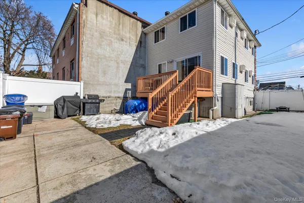 a view of a house with a patio