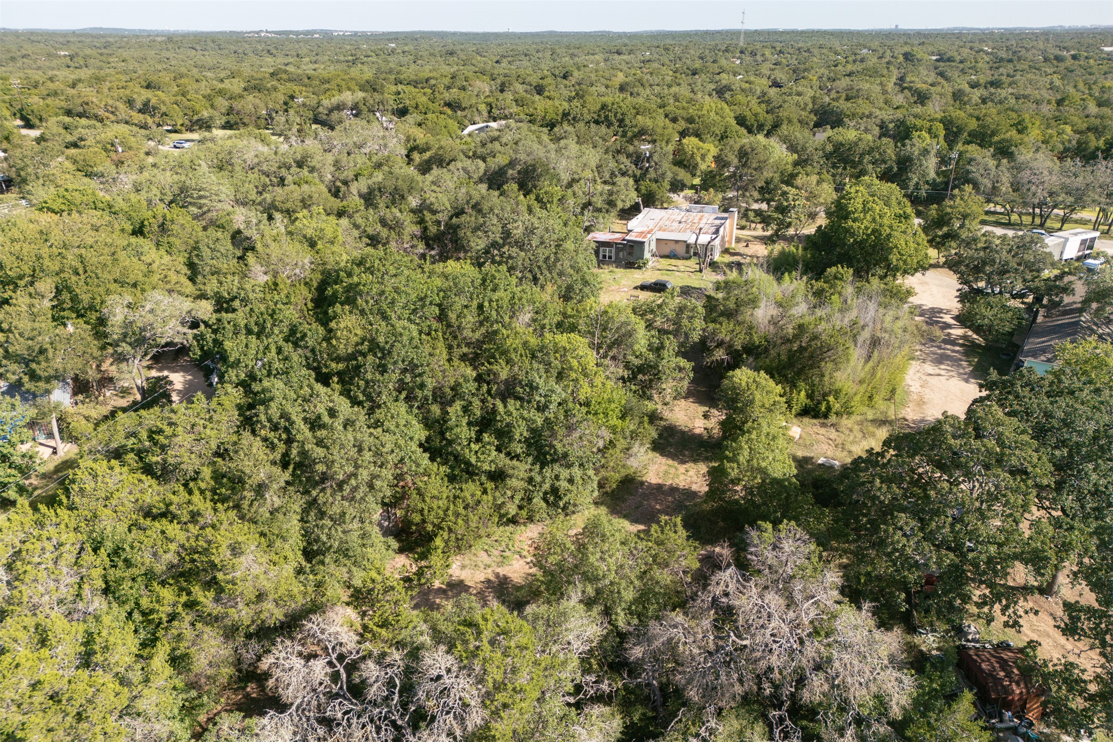 2105 Chaparral Park Road Manchaca, TX 78652 - Photo 14 of 18 an aerial view of residential house with parking space
