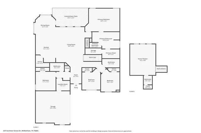 $460,000 | 637 Summer Grove Drive, Midlothian, TX 76065