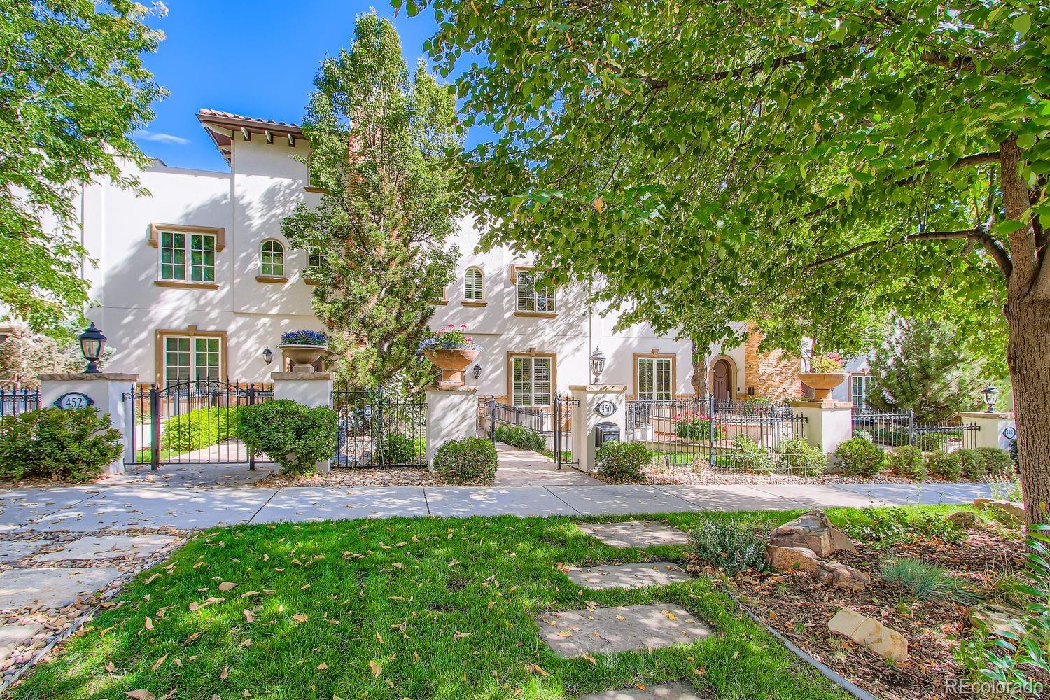 450 Detroit Street Denver, CO 80206 - Photo 1 of 28 a view of yard with tree s