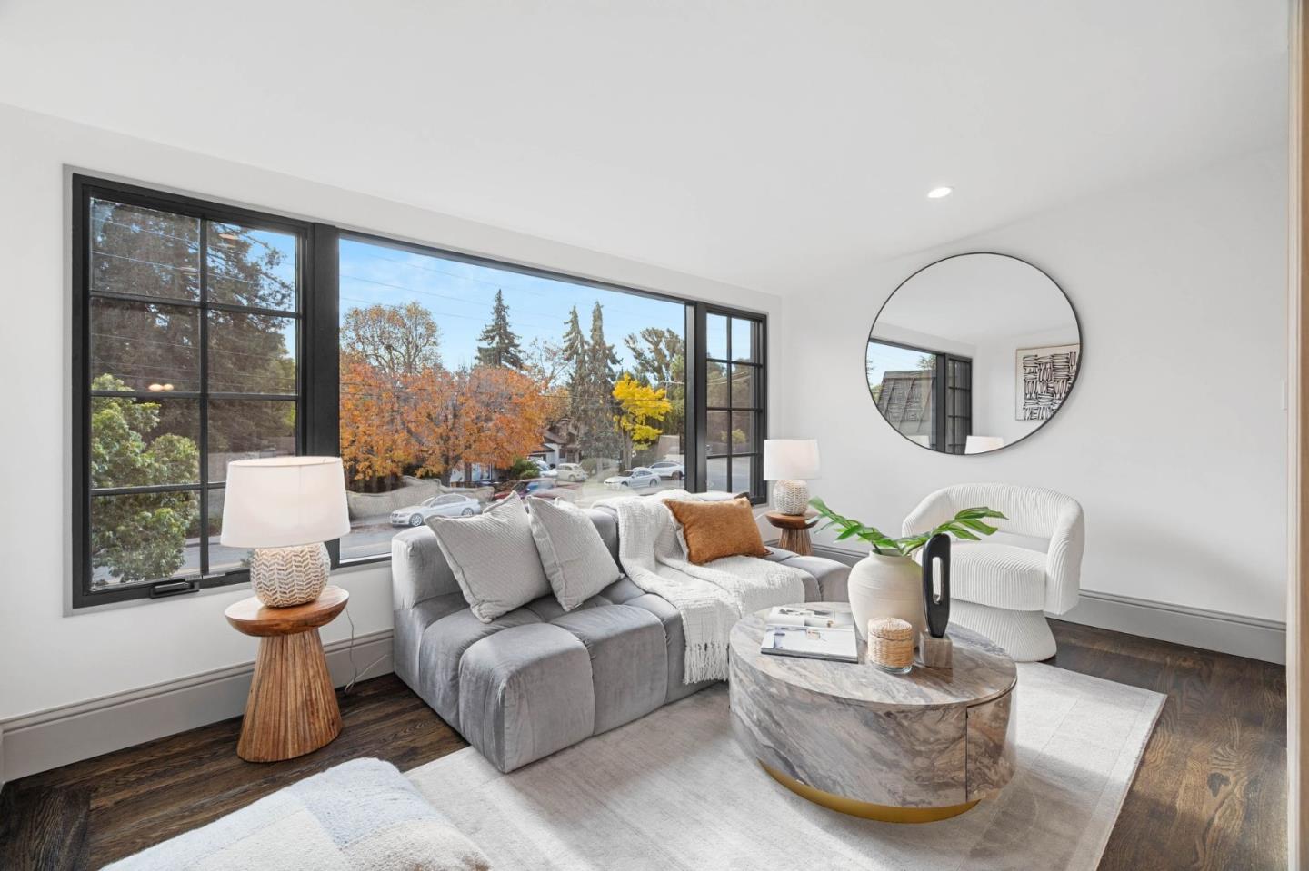 58 Gladys Avenue Mountain View, CA 94043 - Photo 22 of 42 a living room with furniture and a large window