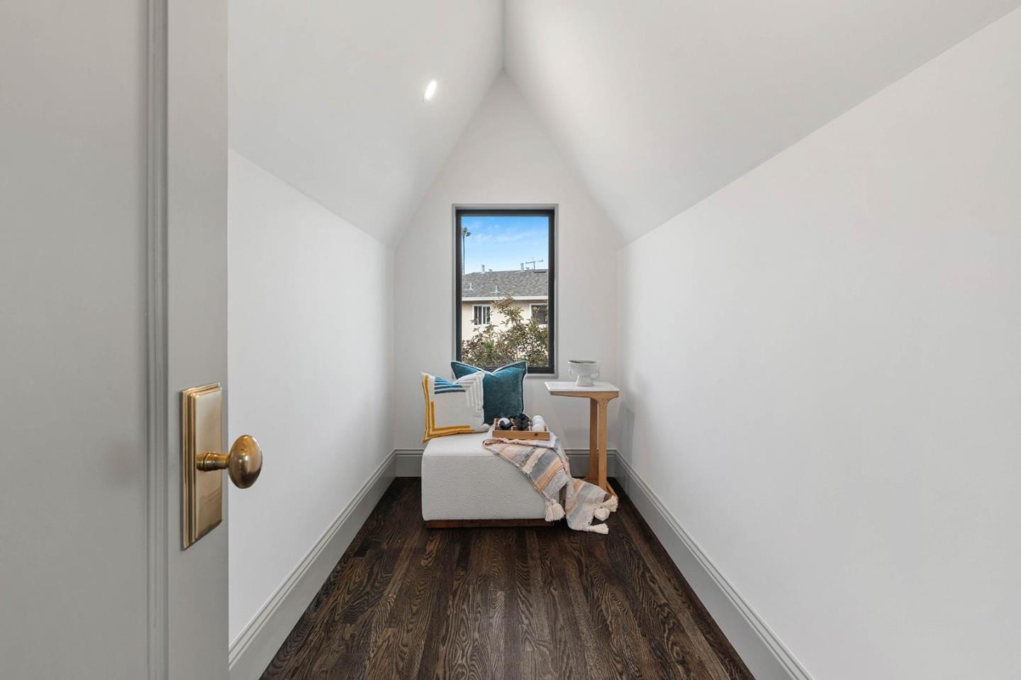 58 Gladys Avenue Mountain View, CA 94043 - Photo 27 of 42 a room with a window and a wooden floor