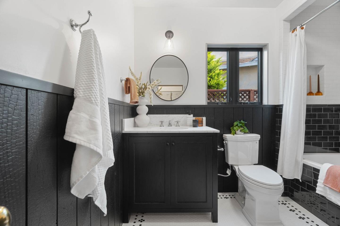 58 Gladys Avenue Mountain View, CA 94043 - Photo 29 of 42 a living room with a table chairs and a wooden floor