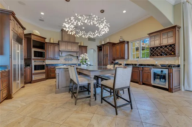 a bathroom with a sink a mirror and a bathtub