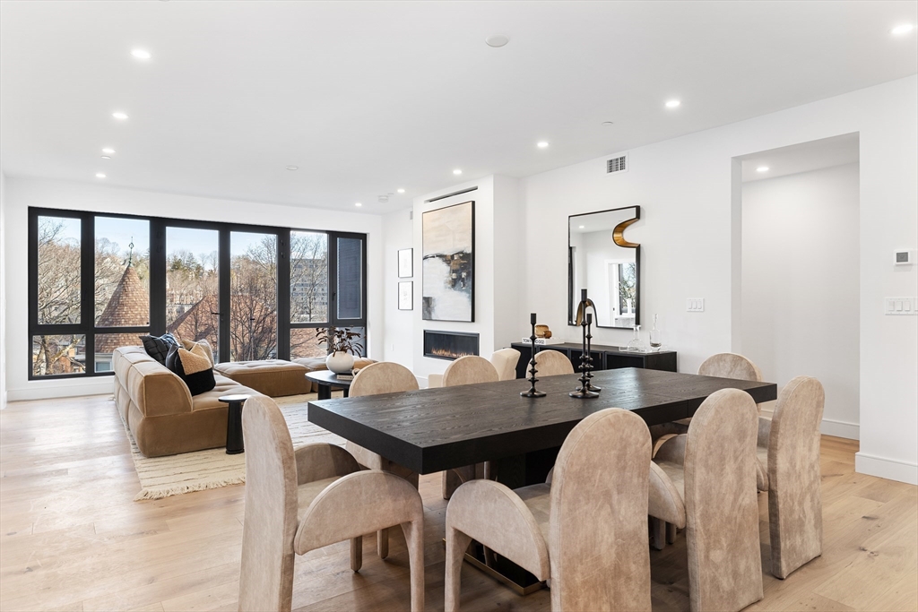 41 University Road, Unit 2 Brookline, MA 02445 - Photo 12 of 33 a view of a dining room with furniture