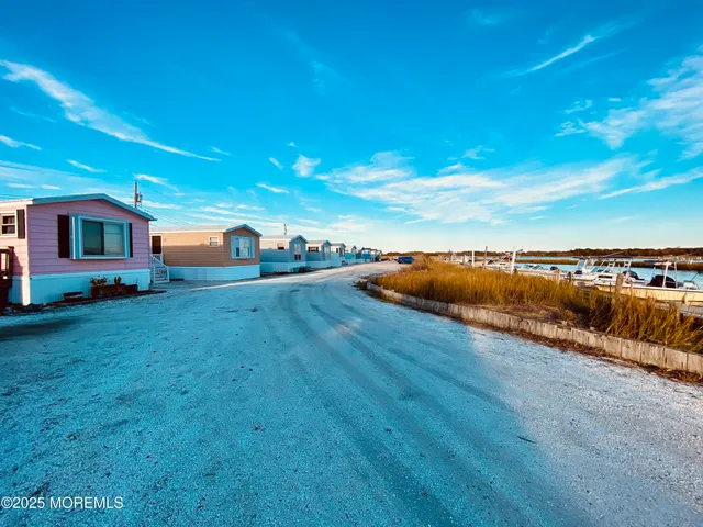 a view of a swimming pool with an outdoor space