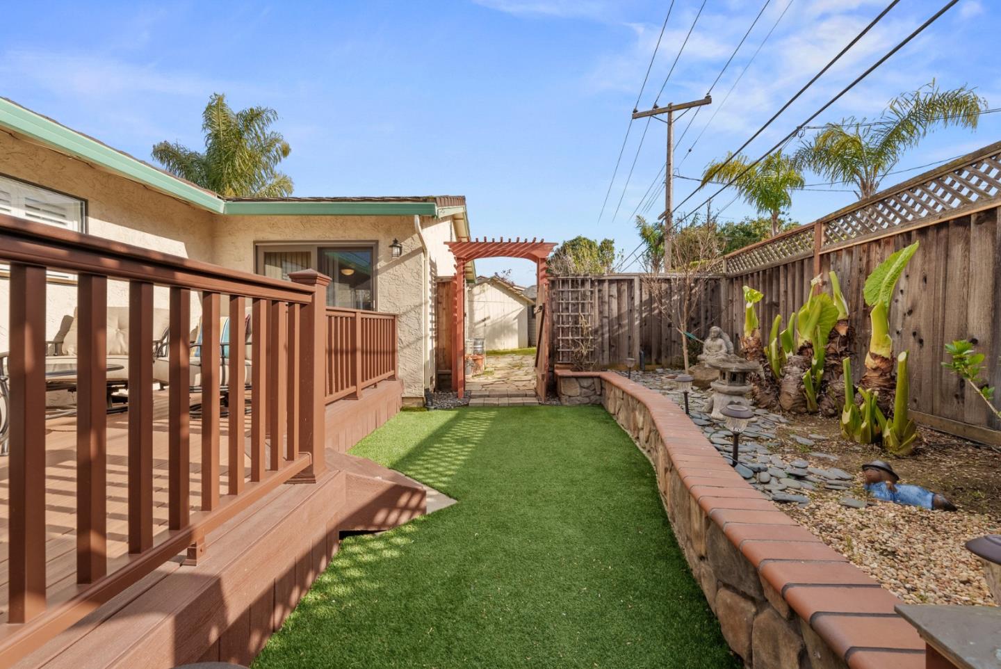 1664 Corte De Pons San Jose, CA 95124 - Photo 34 of 39 a view of a backyard with porch