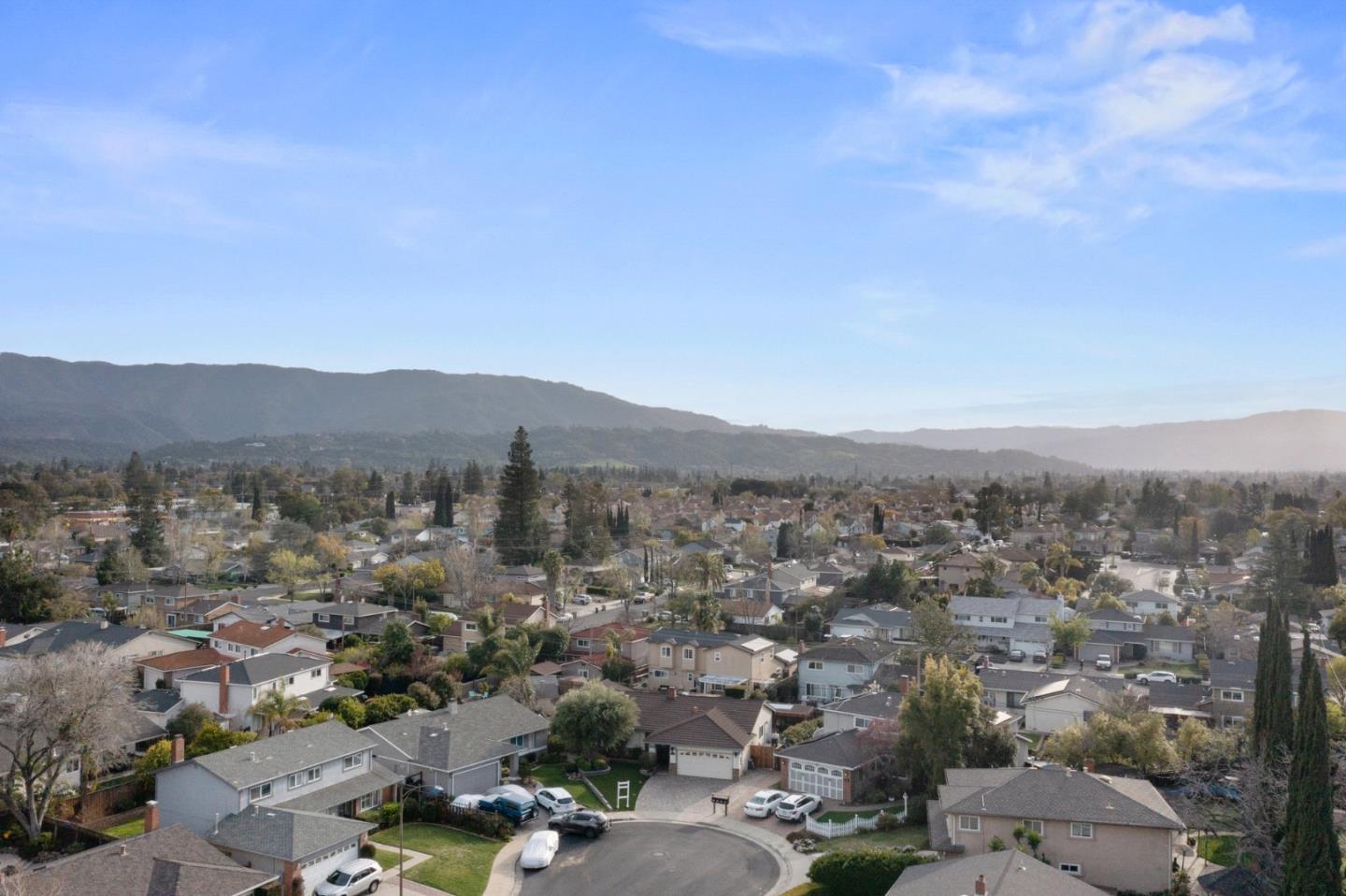 1664 Corte De Pons San Jose, CA 95124 - Photo 39 of 39 an aerial view of residential house and green space