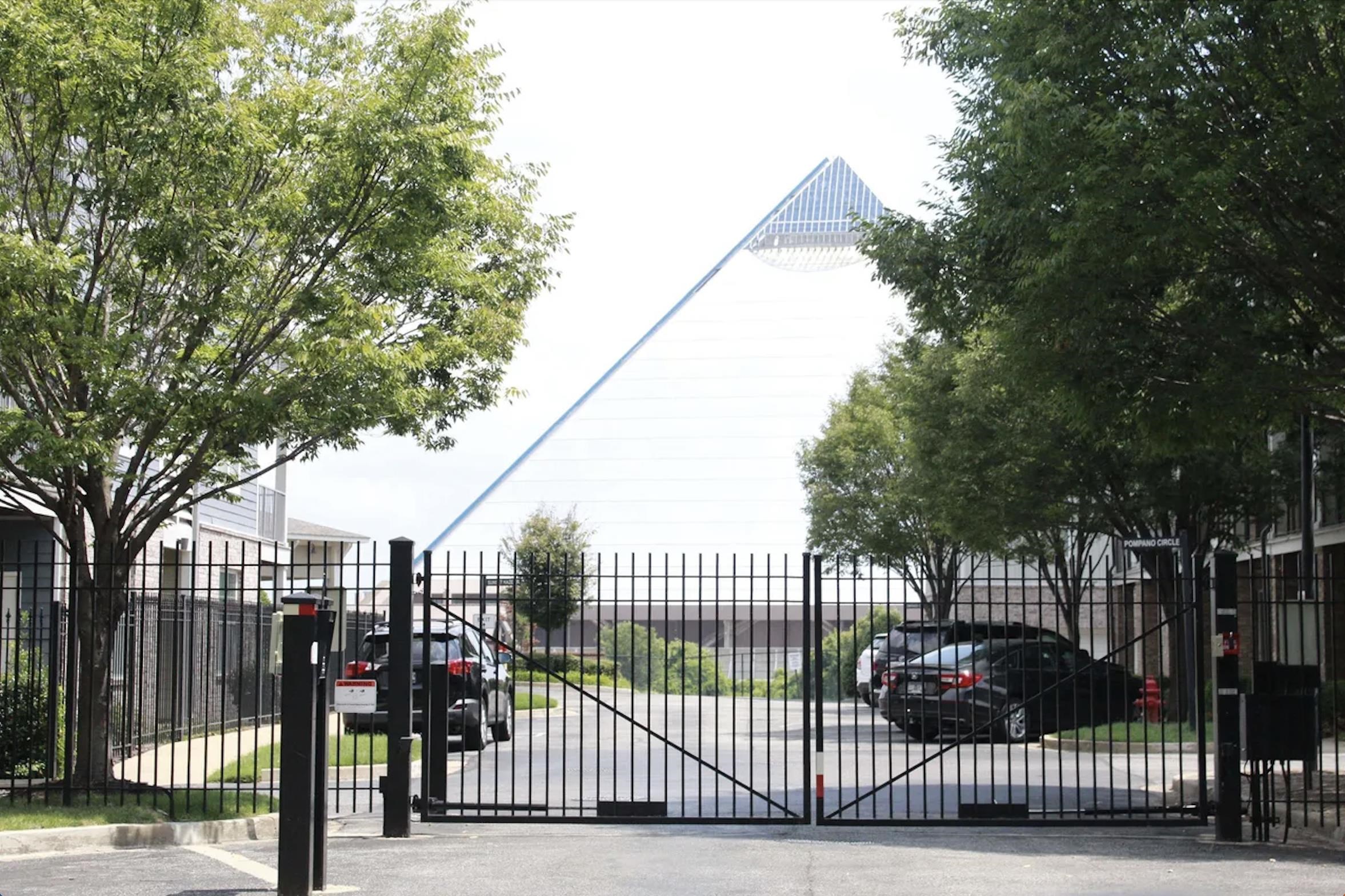 379 Cobalt Bay Loop, Unit 304 Memphis, TN 38103 - Photo 2 of 24 Rivertown On The Island main entrance gate
