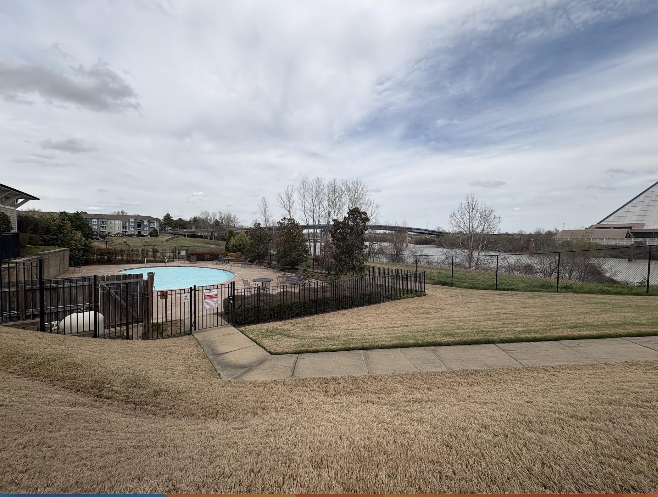 379 Cobalt Bay Loop, Unit 304 Memphis, TN 38103 - Photo 20 of 24 a view of a terrace with yard