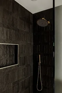 a close view of walk in closet