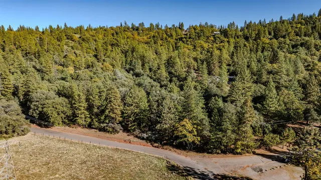 a view of a yard with an outdoor space