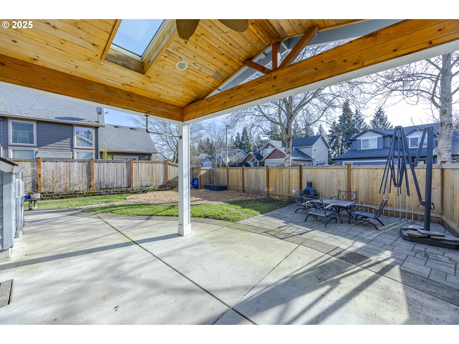 2409 Crowther Drive Eugene, OR 97404 - Photo 46 of 48 a view of a backyard with a patio