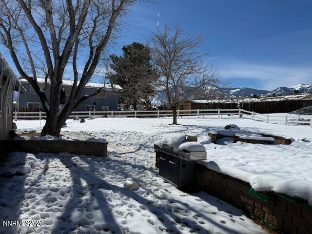 920 Ruby Court Carson City, NV 89705 - Photo 20 of 20 a view of a yard covered with snow in the road
