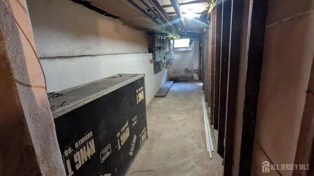 a view of storage and utility room